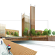 Image for article titled Towers Proposed For Paris Would Be The World's Tallest Wooden Structures